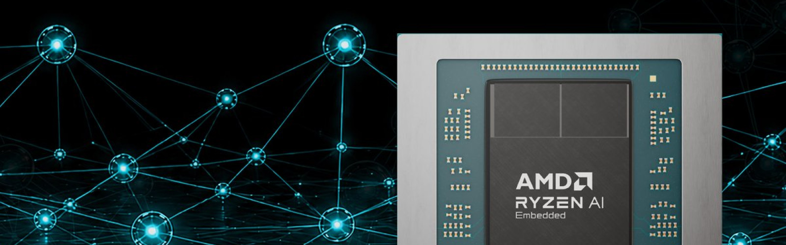 AMD представила процессоры Ryzen AI Embedded X100